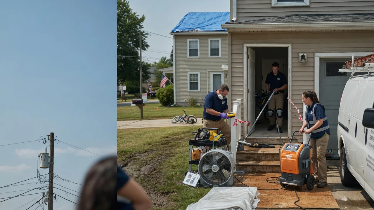 Water Damage Repair in Red Hill, PA near me